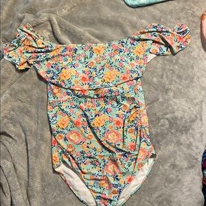 Floral Woman’s One Piece Swimsuit
